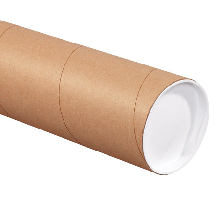 4" Inner Diameter Cardboard Kraft Tubes-Cardboard Mailing Tube-CardBoardCore