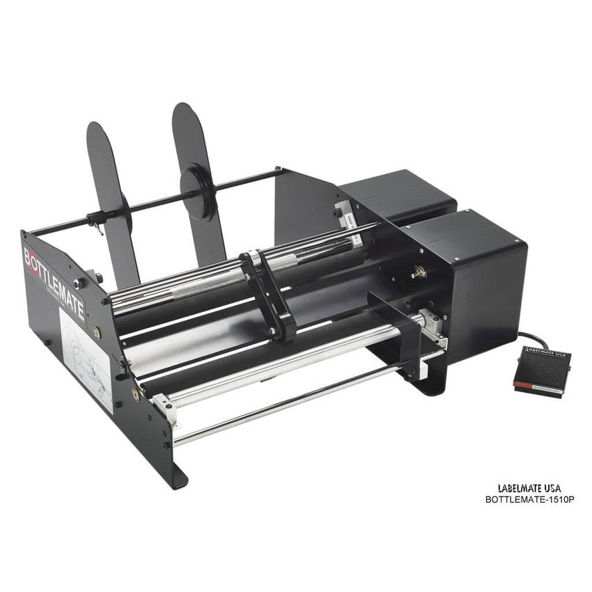 Labelmate Automatic Bottle/Jar Label Applicator, 15" wide. 1 label per bottle - BOTTLEMATE-1510P-Applicators-CardBoardCore