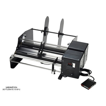 Labelmate Automatic Bottle/Jar Label Applicator, 15" wide. 2 labels per bottle - BOTTLEMATE-1510P-2-Applicators-CardBoardCore