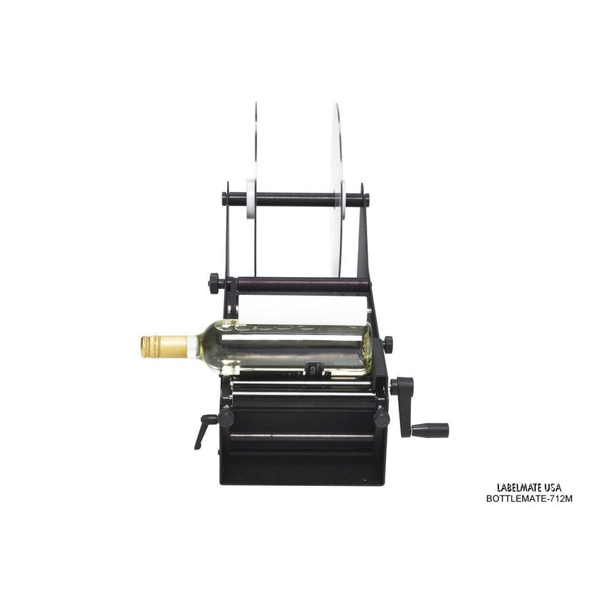 Labelmate Manual Bottle/Jar Label Applicator, 7" wide. 1 label per bottle - BOTTLEMATE-712M-Applicators-CardBoardCore
