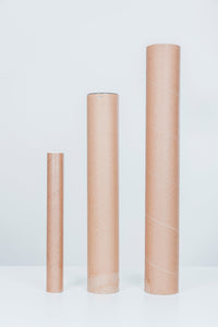 3" Inner Diameter Cardboard Kraft Heavy Duty Tubes-Cardboard Mailing Tube-CardBoardCore