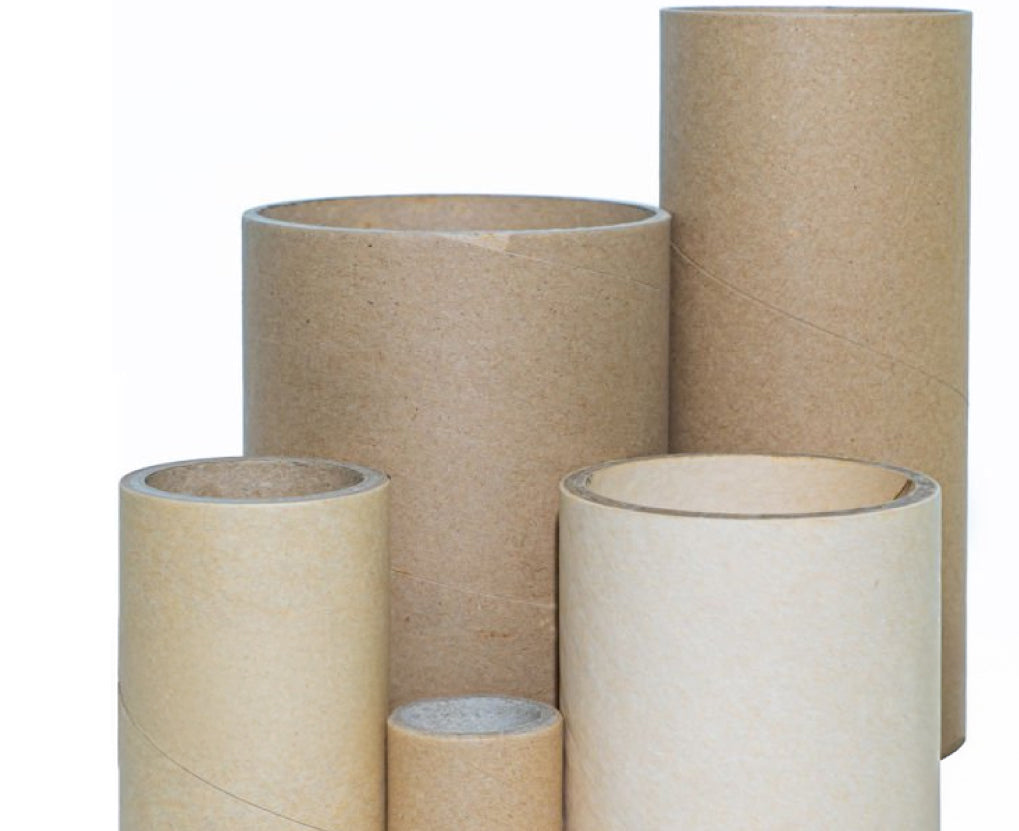 Labeled Core Cardboard Cores for Tape, Labels and Kraft Heavy Duty Tubes ...