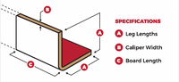 Cardboard Edge Protectors - 2" x 2" - .225" Thick - Full Pallet-Edge Protectors-CardBoardCore