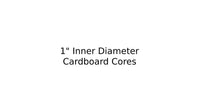 Custom Cardboard Cores - 1" or 2" Inner Diameter-Cardboard Core-CardBoardCore