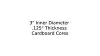 Custom Cardboard Cores - 1" or 2" Inner Diameter-Cardboard Core-CardBoardCore