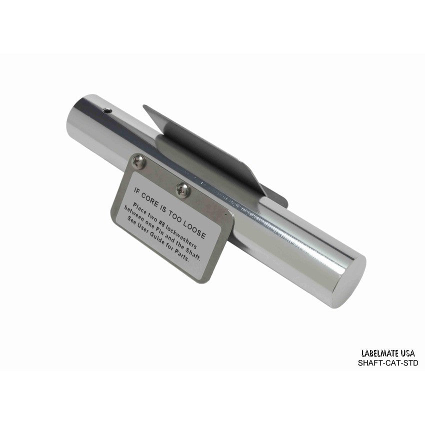 Labelmate 6” wide Standard fin-style Rewind Shaft - TC-W6-Label Accessories-CardBoardCore