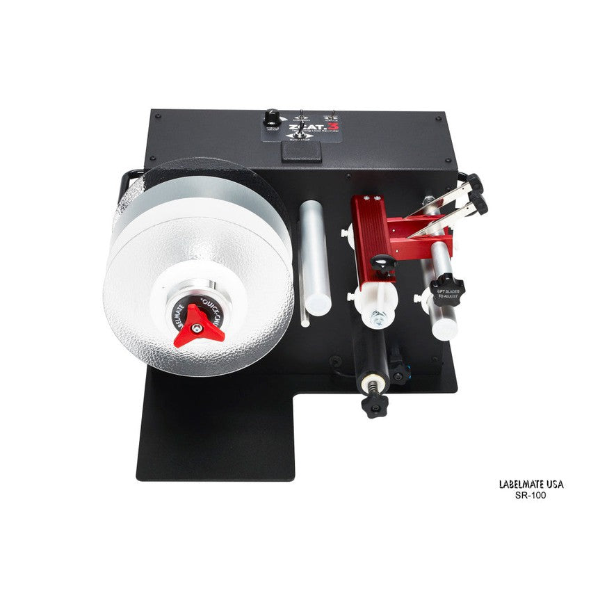 Labelmate All-in-one Label Slitter/Rewinder 2 Blades SR-100-Featured Items, Slitters-CardBoardCore