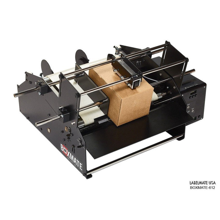 Labelmate Automatic Box Label Applicator for boxes up to 12” wide -BOXMATE-612-Applicators-CardBoardCore