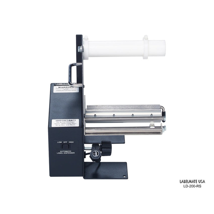 Labelmate Automatic Label Dispenser for opaque labels up to 6.5” wide LD-200-RS-Dispensers-CardBoardCore