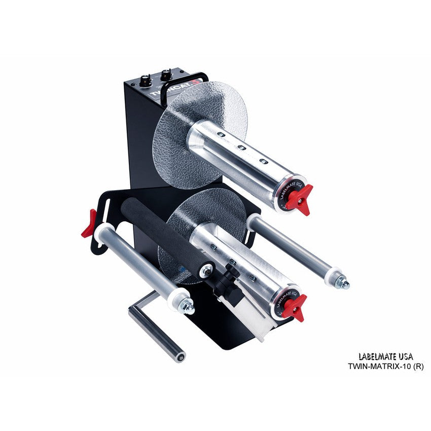 Labelmate In-Line Matrix Removal Rewinder. Media up to 10.5" wide TWIN-MATRIX-10-Matrix Removal Systems-CardBoardCore