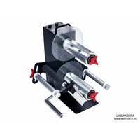 Labelmate In-Line Matrix Removal Rewinder. Media up to 8.5" wide TWIN-MATRIX-8-Matrix Removal Systems-CardBoardCore