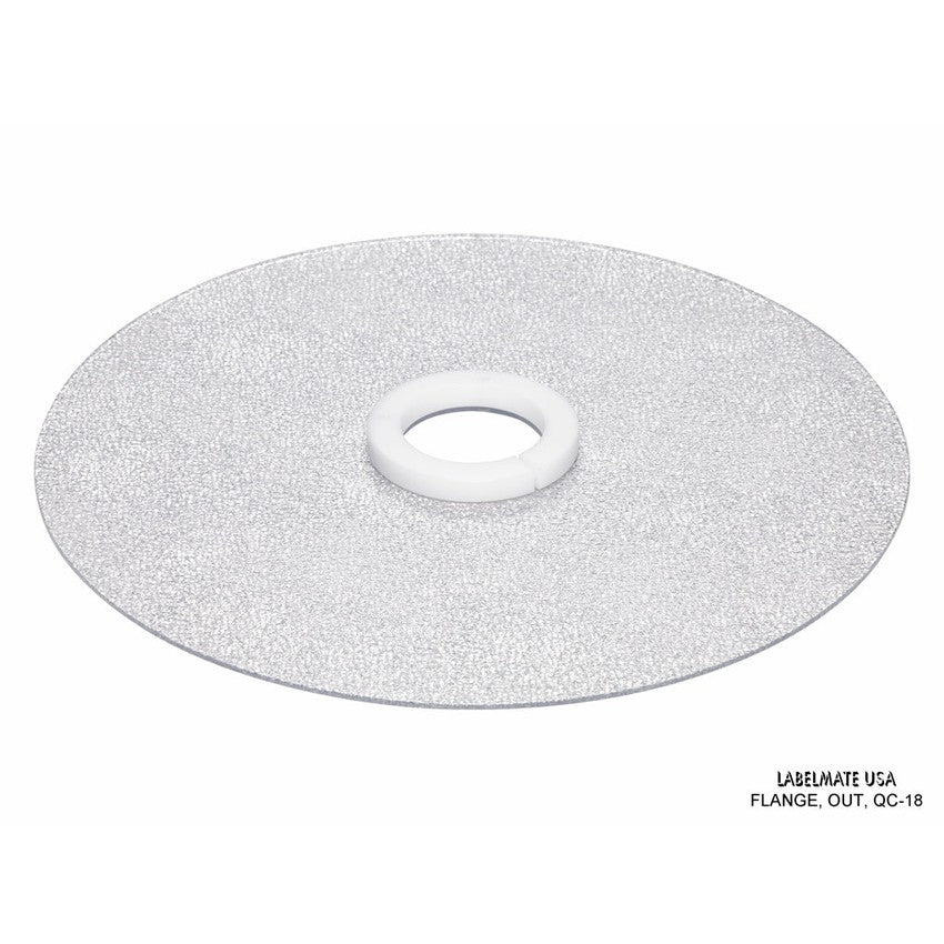 Labelmate Optional Outer Guide Flange, 18" OD FLANGE-QC-18-OUTER-Label Accessories-CardBoardCore