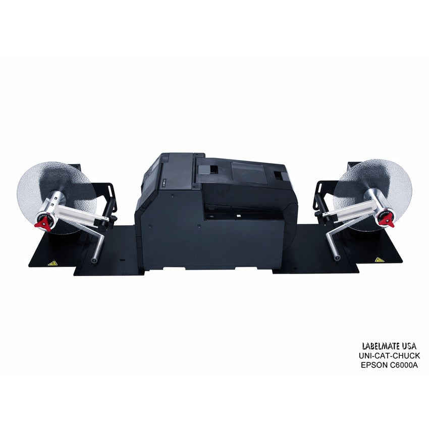 Labelmate Rewinder Alignment Plate for use together with the Epson C6000 Series Printer EP-6000-RW-Label Accessories-CardBoardCore