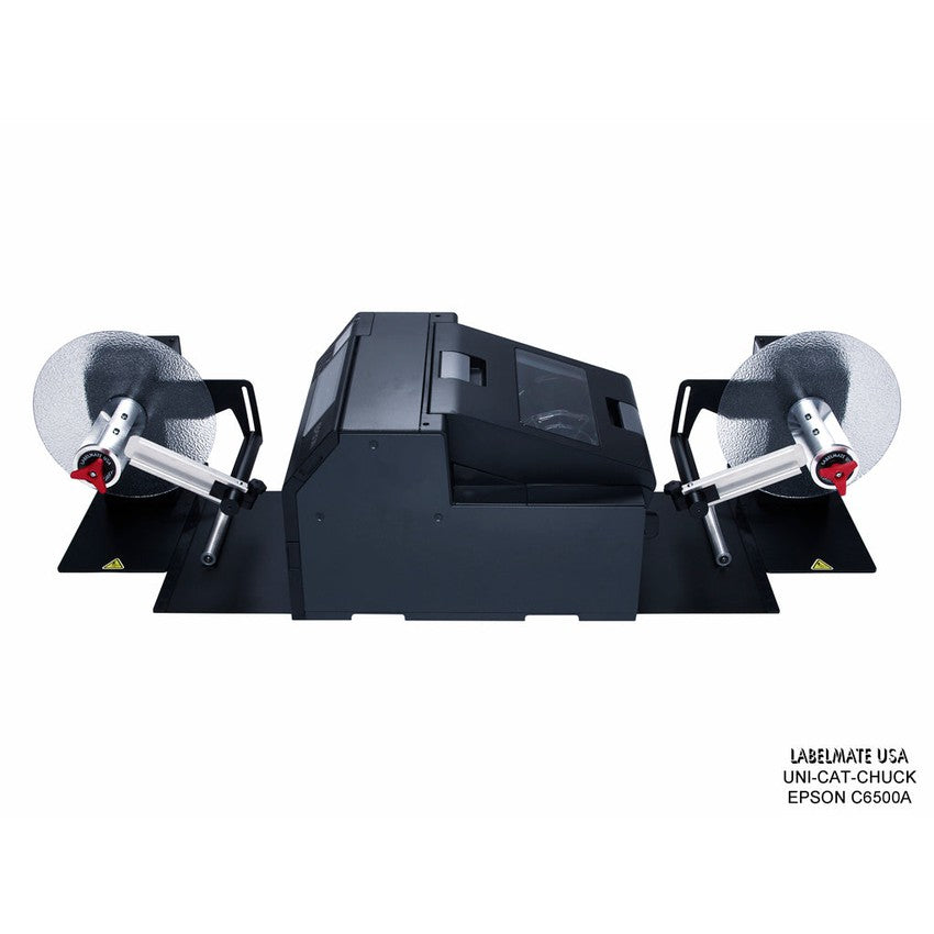 Labelmate Unwinder Alignment Plate for use together with the Epson C6500 EP-6500-UW-Label Accessories-CardBoardCore