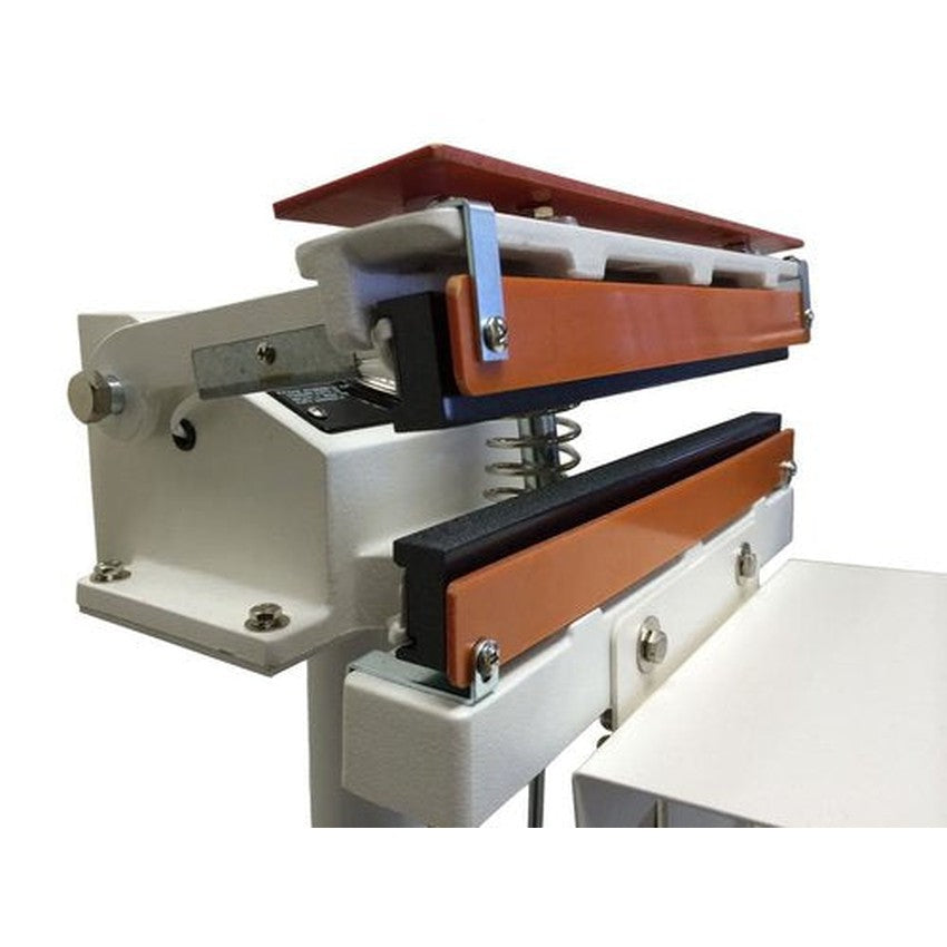 Sealer Sales 8" W-Series Direct Heat Foot Sealer With 15mm Meshed Seal Width - PTFE Coated - (1 Count)-Processing and Handling Supplies-CardBoardCore