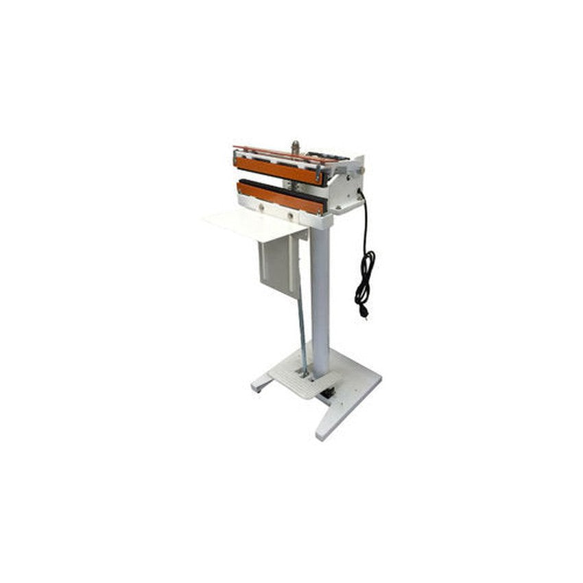 Sealer Sales 8" W-Series Direct Heat Foot Sealer With 15mm Meshed Seal Width - PTFE Coated - (1 Count)-Processing and Handling Supplies-CardBoardCore