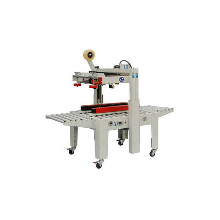 Sealer Sales Semi-Automatic Carton Sealer With 2 Side And 2 Top Drive Belts - (1 Count)-Processing and Handling Supplies-CardBoardCore