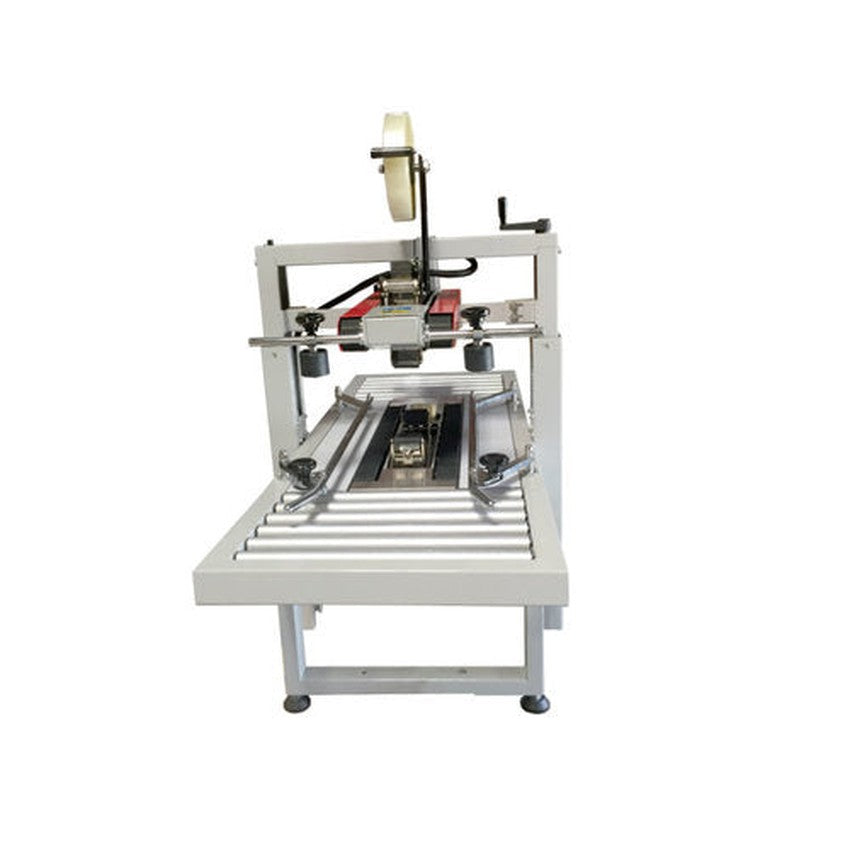 Sealer Sales Semi-Automatic Uniform Carton Sealer With Top And Bottom Drive Belts - (1 Count)-Processing and Handling Supplies-CardBoardCore